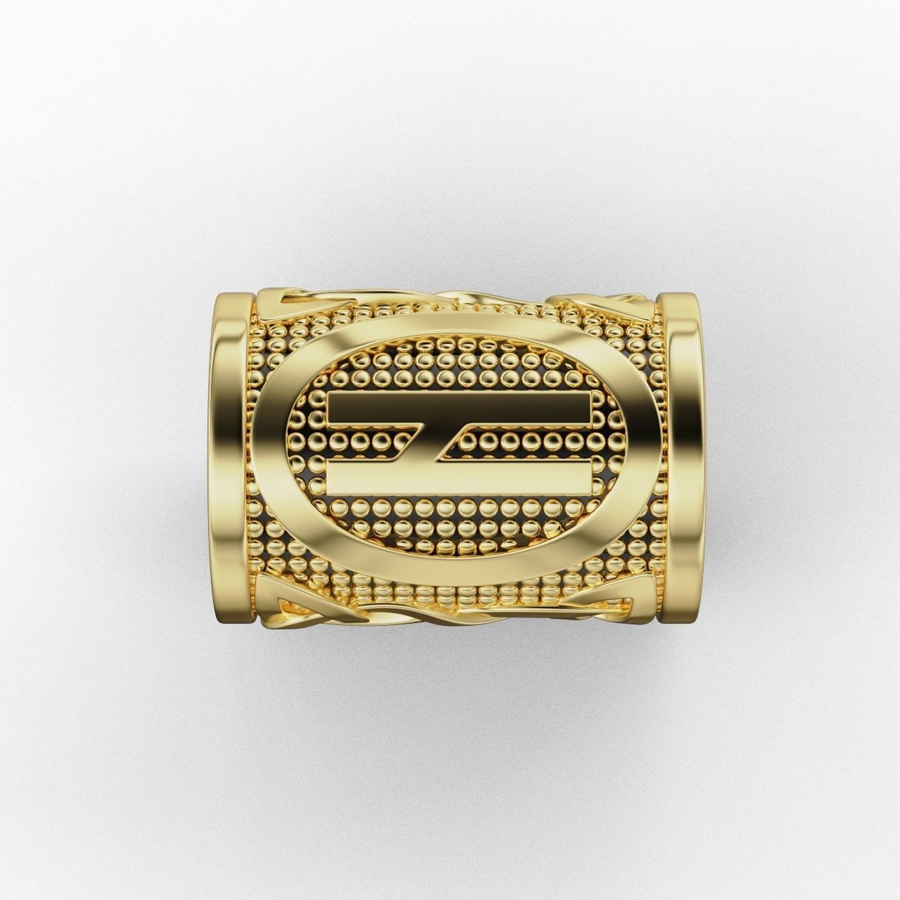 Rune Charm Hagill 3D print model_8