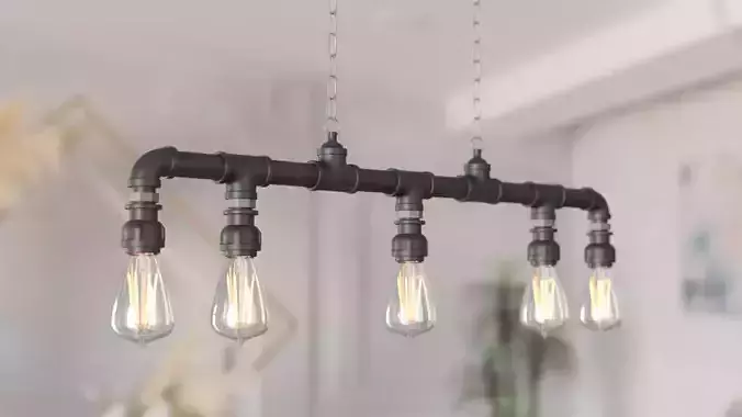 Ceiling Tube Bulb Lamp
