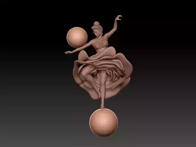 ballerina pendant