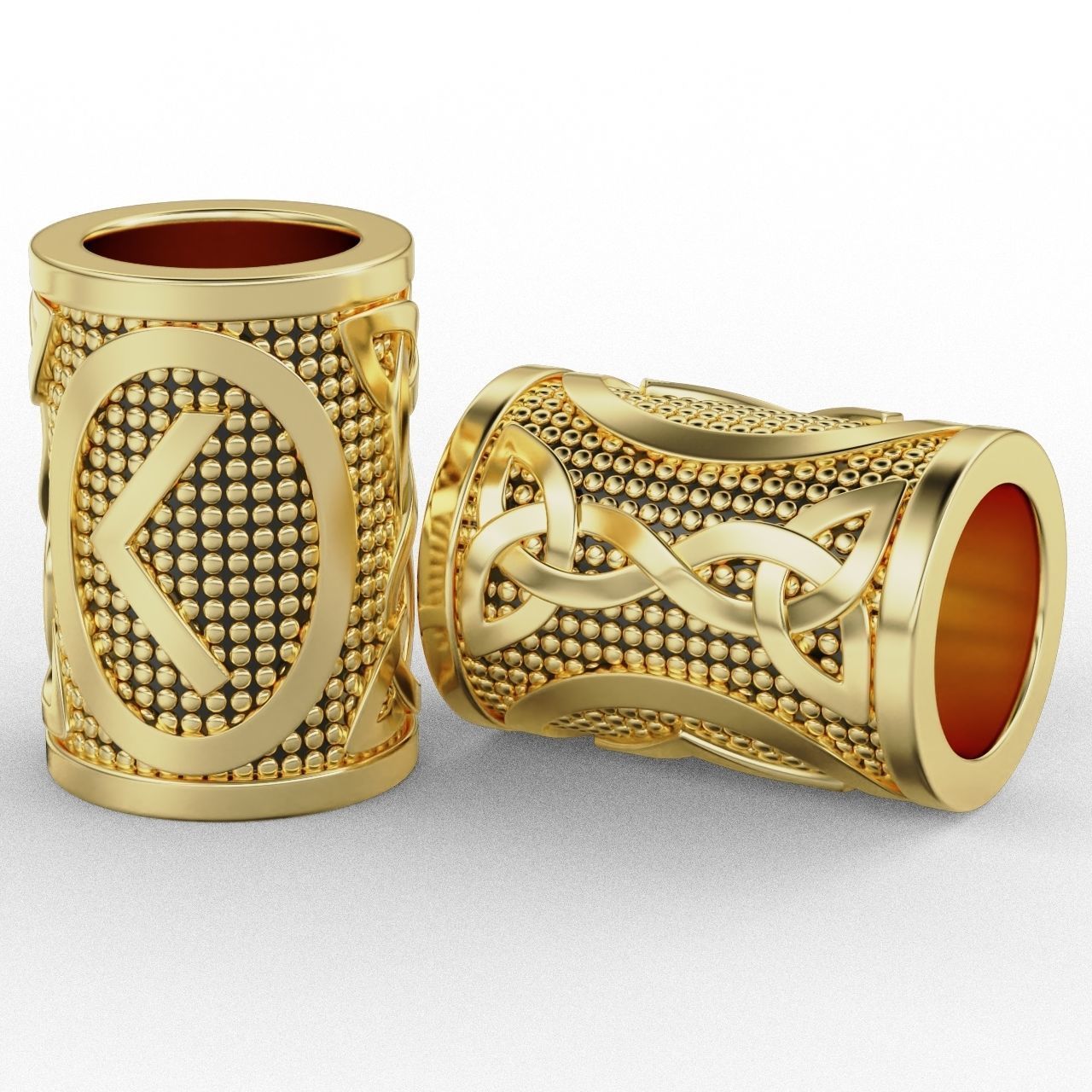 Rune Charm Kanu 3D print model_2