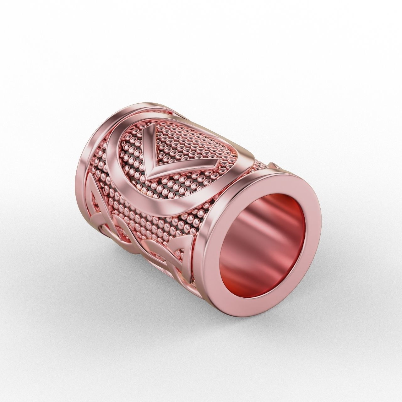 Rune Charm Kanu 3D print model_4