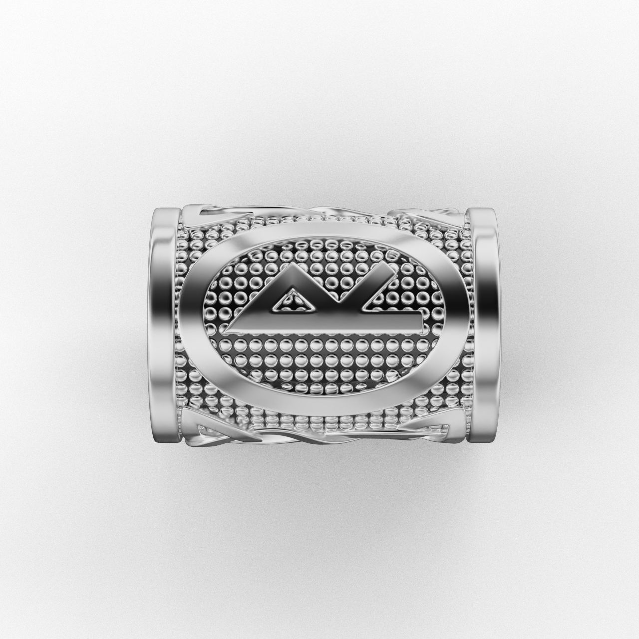 Rune Charm Raido 3D print model_6