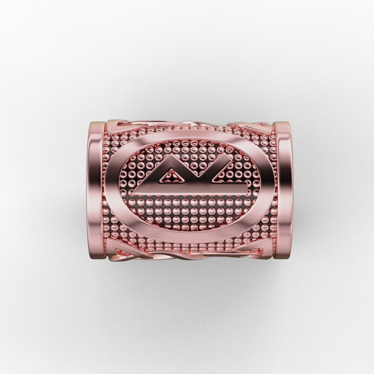 Rune Charm Raido 3D print model_7