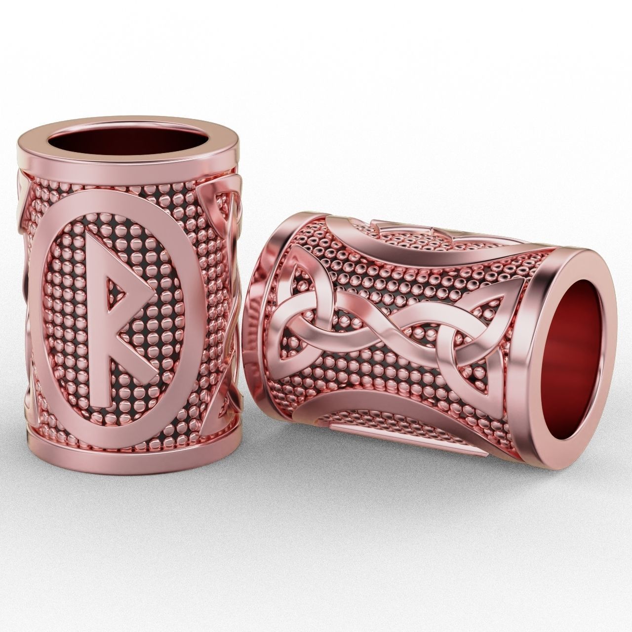 Rune Charm Raido 3D print model_1