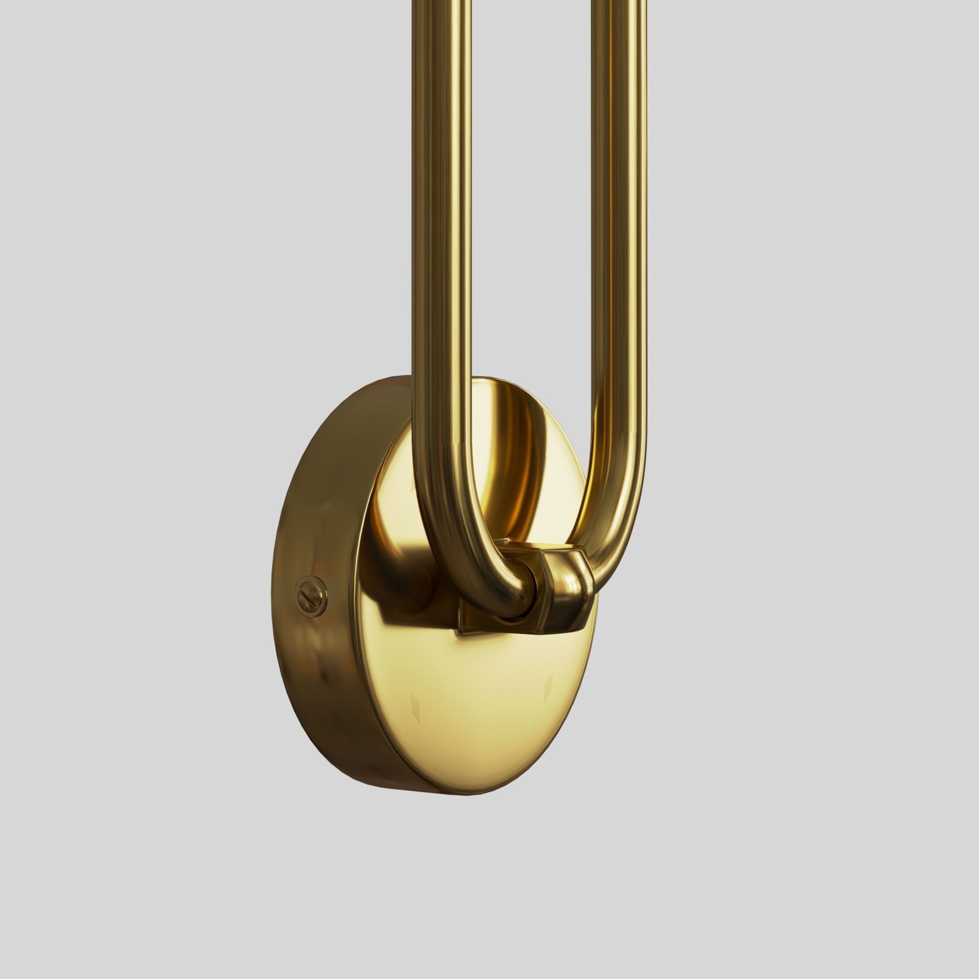 Luxury Wall Lamp  3D model_1