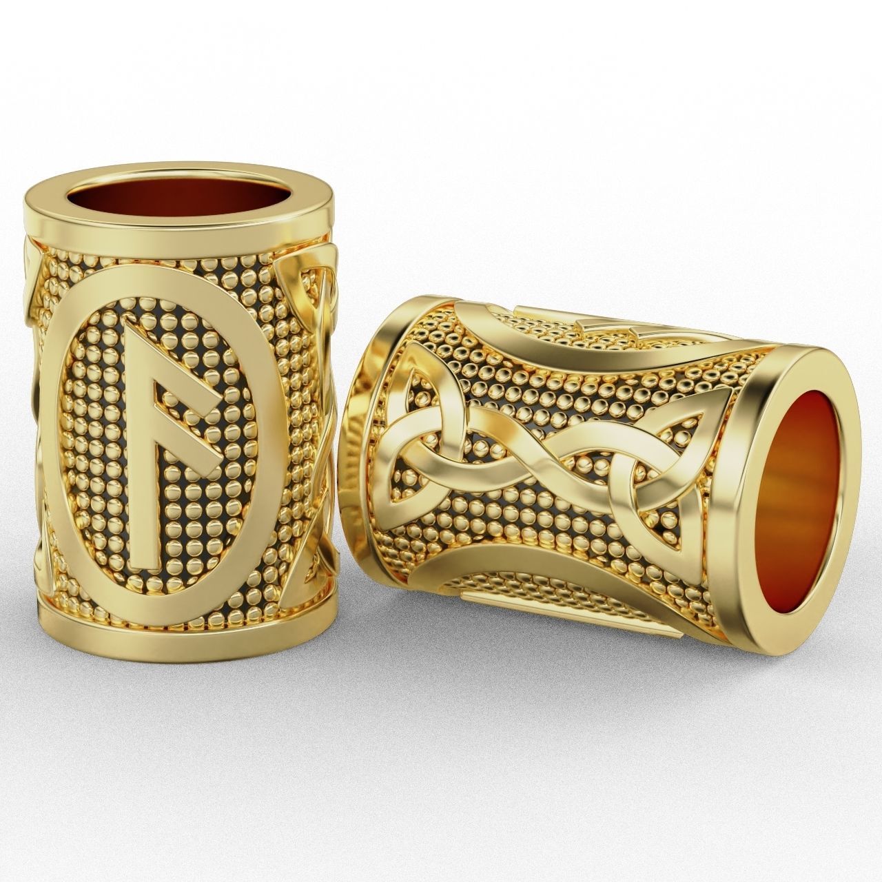 Rune Charm Ansuz 3D print model_2