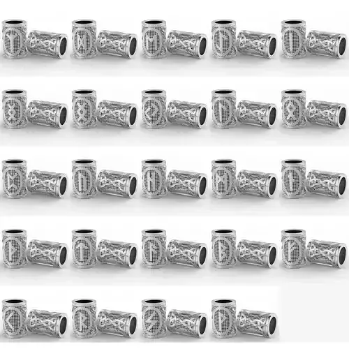 24 charms Rune charm collection