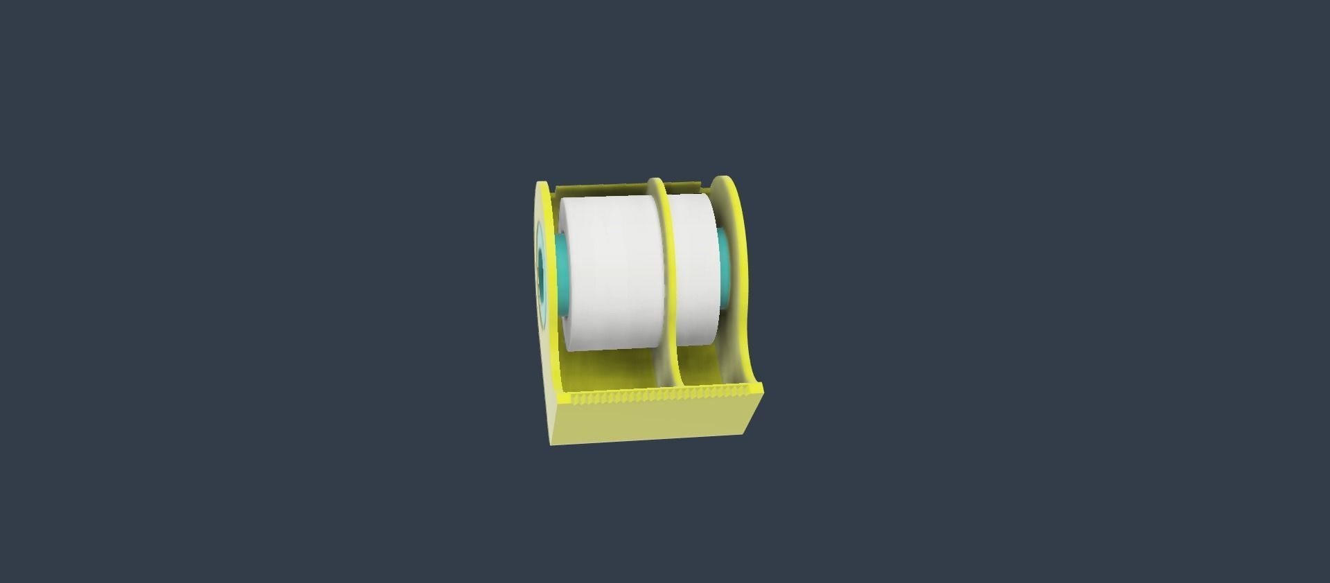 BOX FOR MICROPORE TAPE 3D print model_14