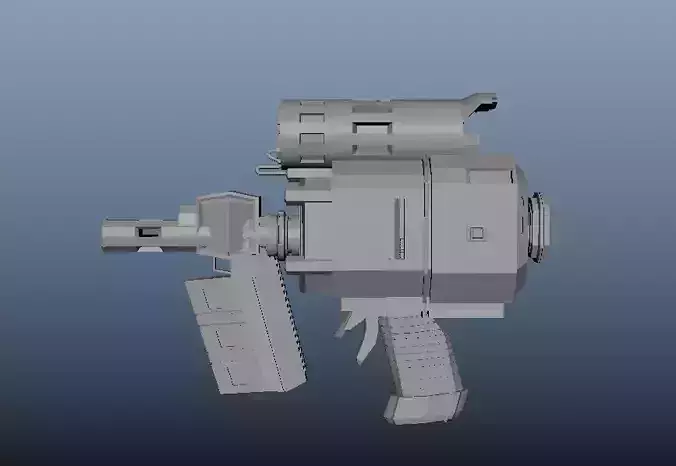 Nail Gun  3D model