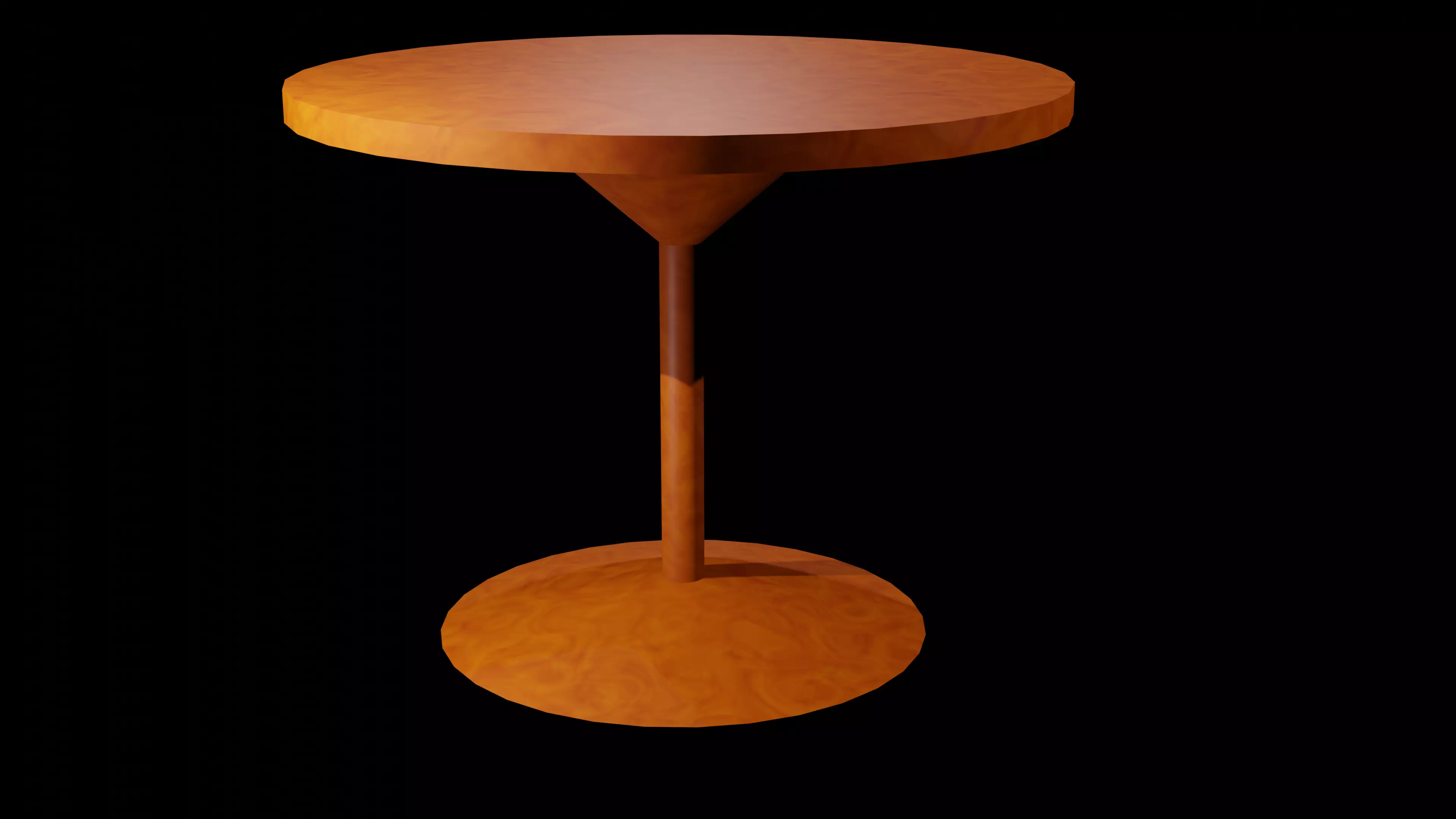 Round Table Free 3D model_0