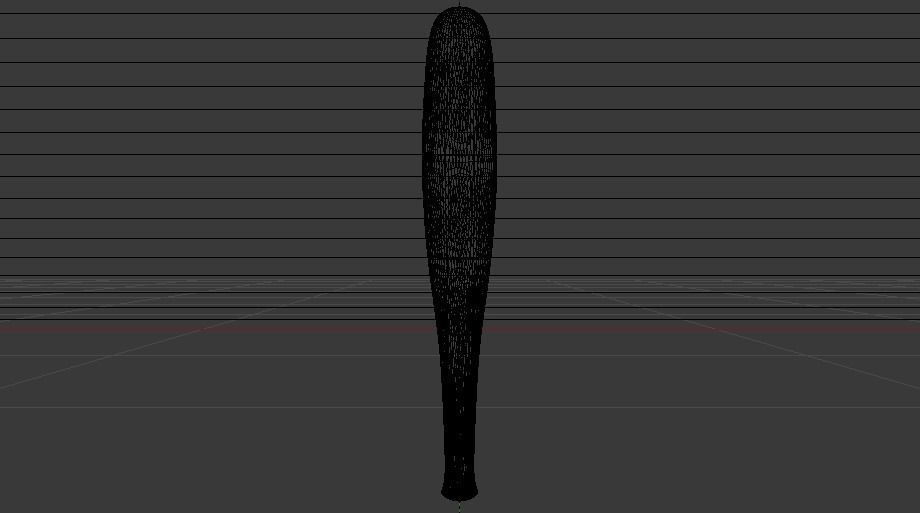 Quidditch Bat Low-poly 3D model_20
