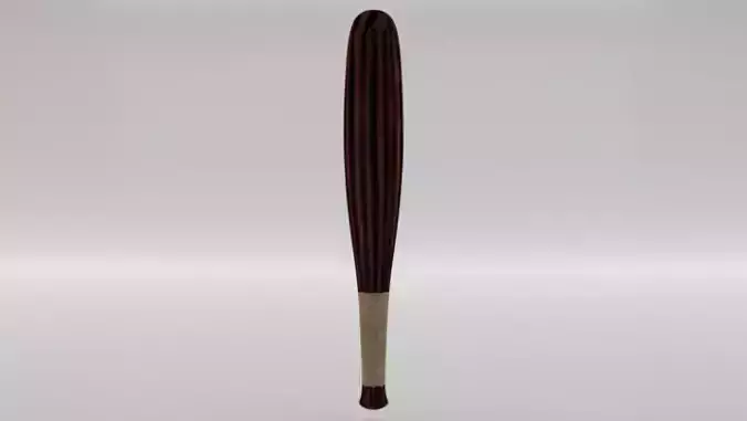 Quidditch Bat Low-poly 3D model