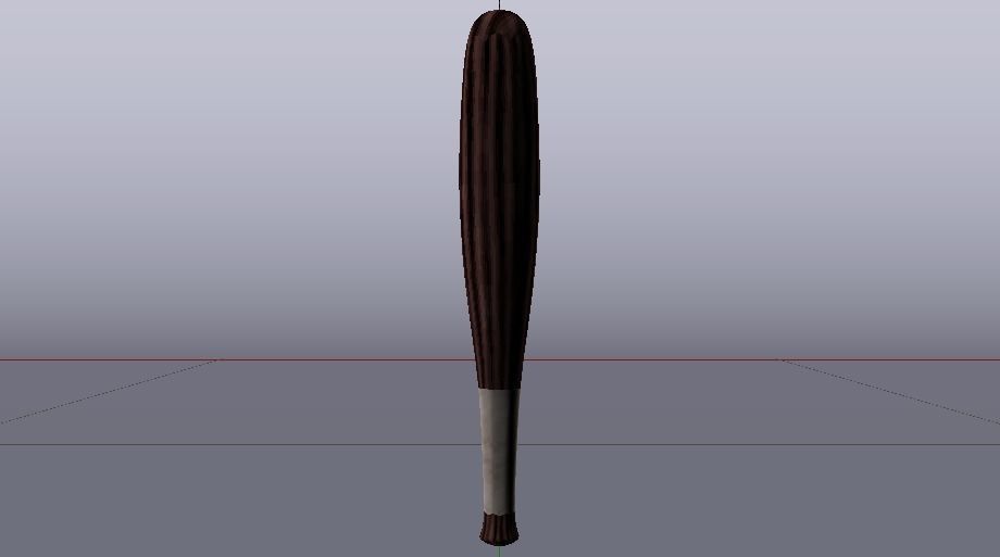 Quidditch Bat Low-poly 3D model_10