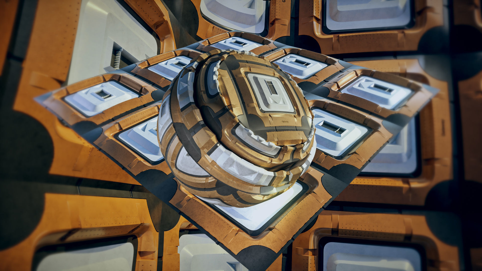 17 Sci-Fi PBR materials 3D model_7