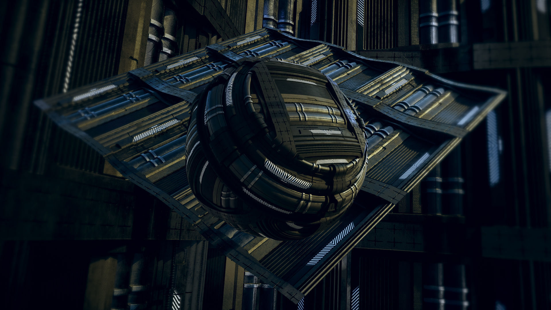 17 Sci-Fi PBR materials 3D model_6