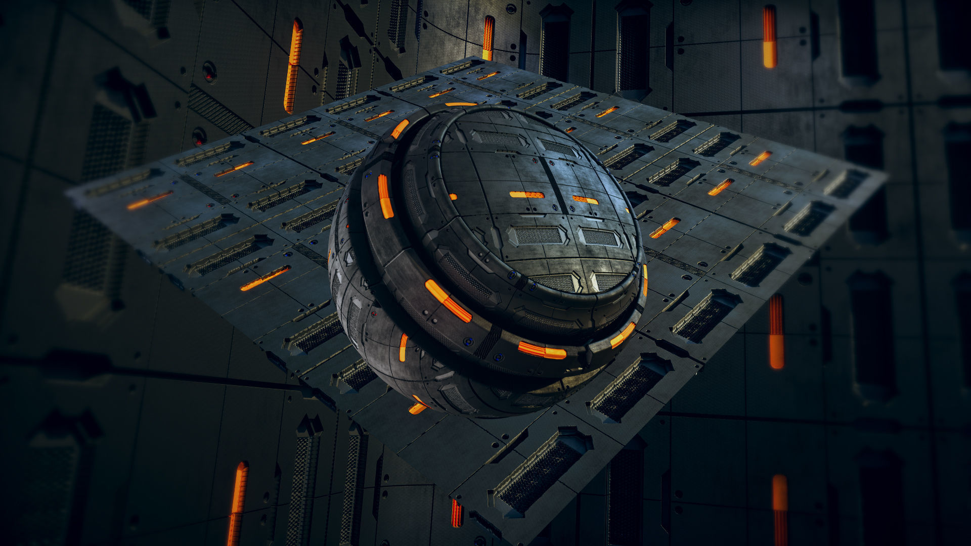 17 Sci-Fi PBR materials 3D model_13