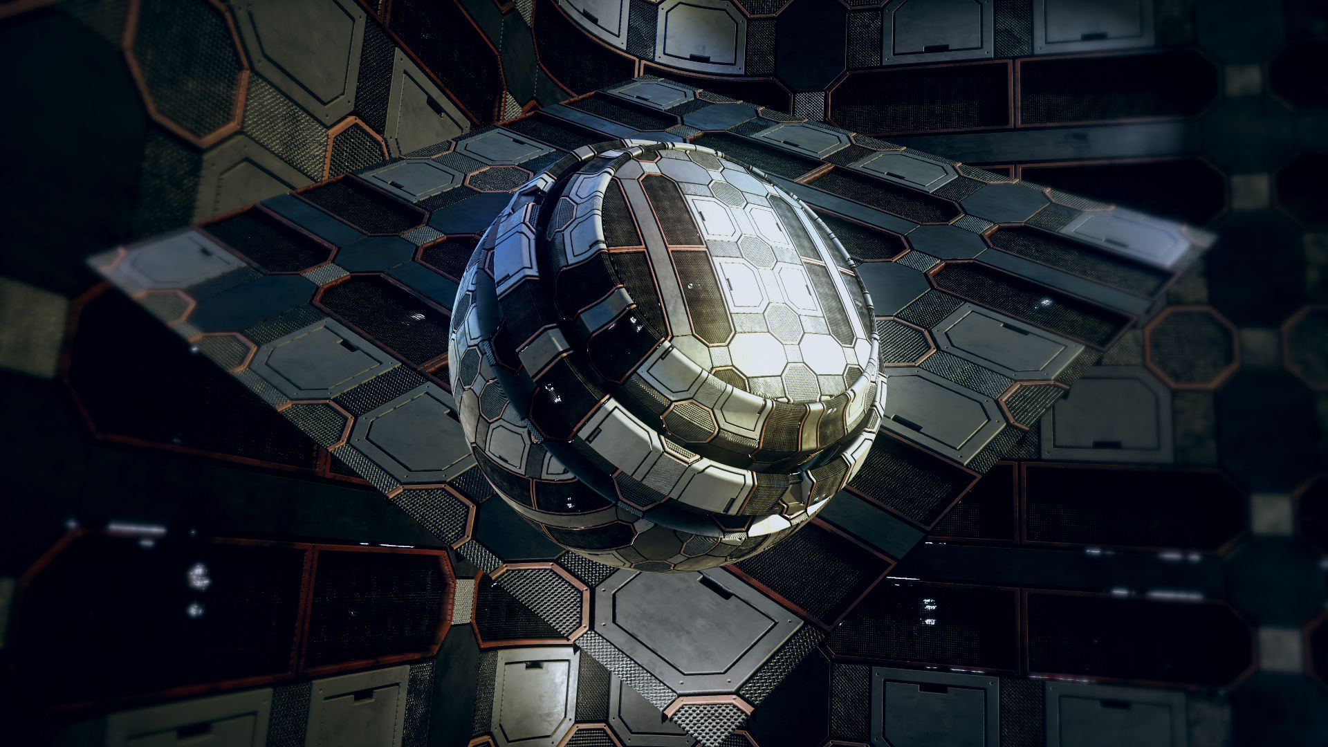 17 Sci-Fi PBR materials 3D model_3