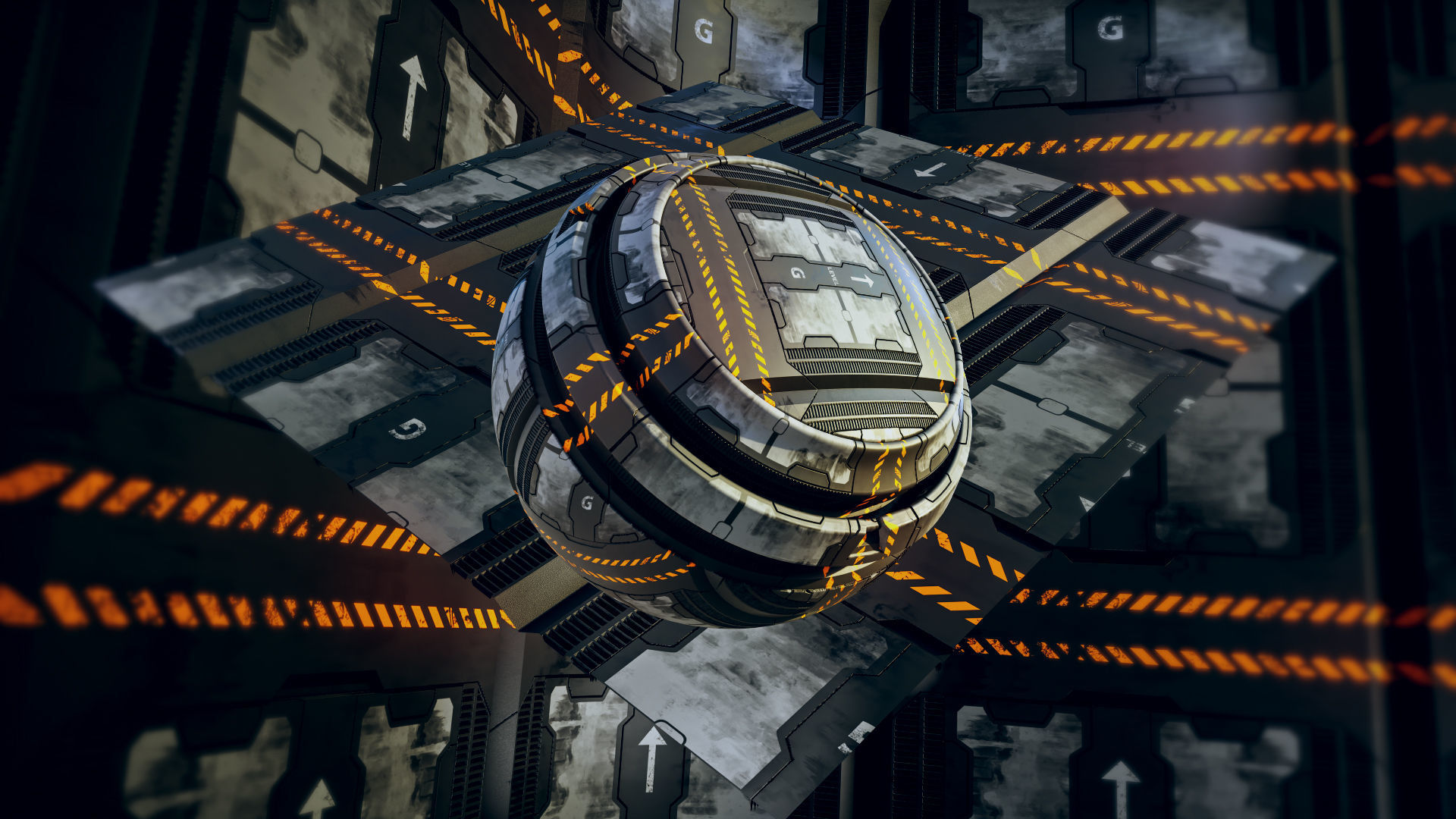 17 Sci-Fi PBR materials 3D model_5