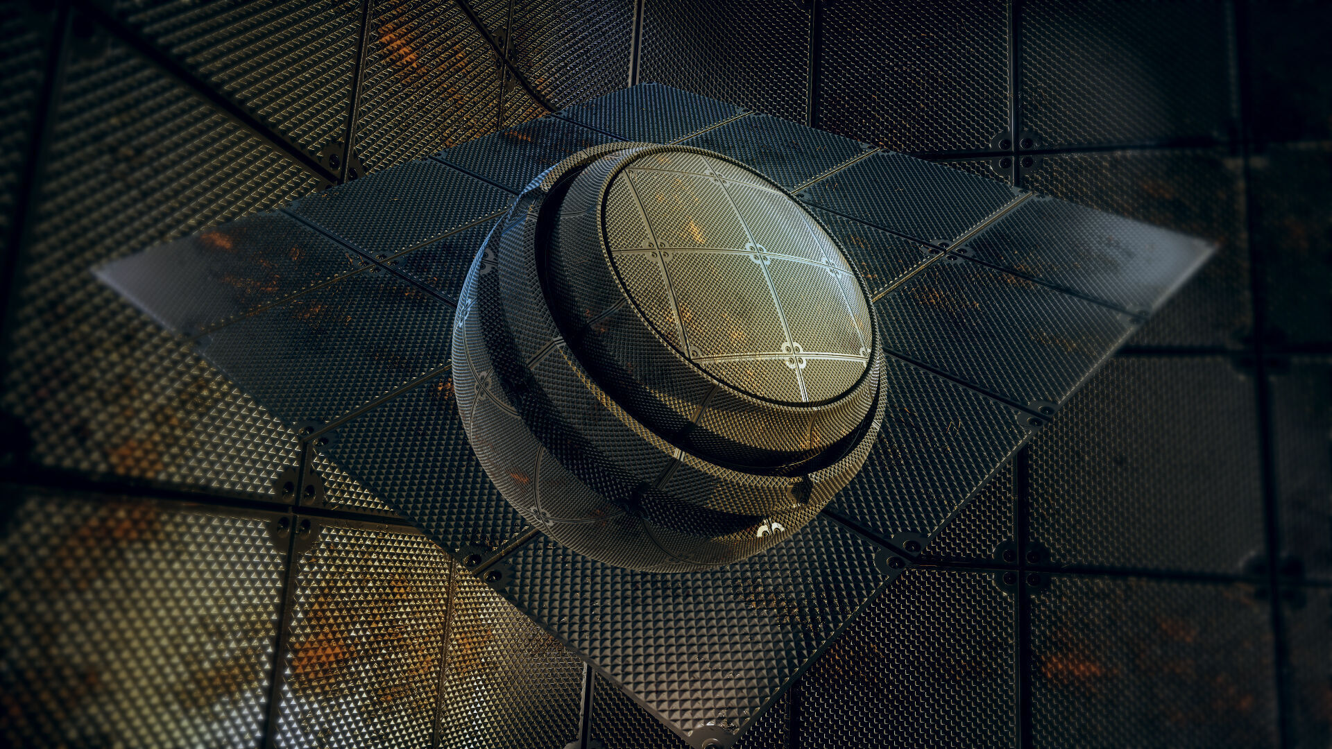 17 Sci-Fi PBR materials 3D model_4