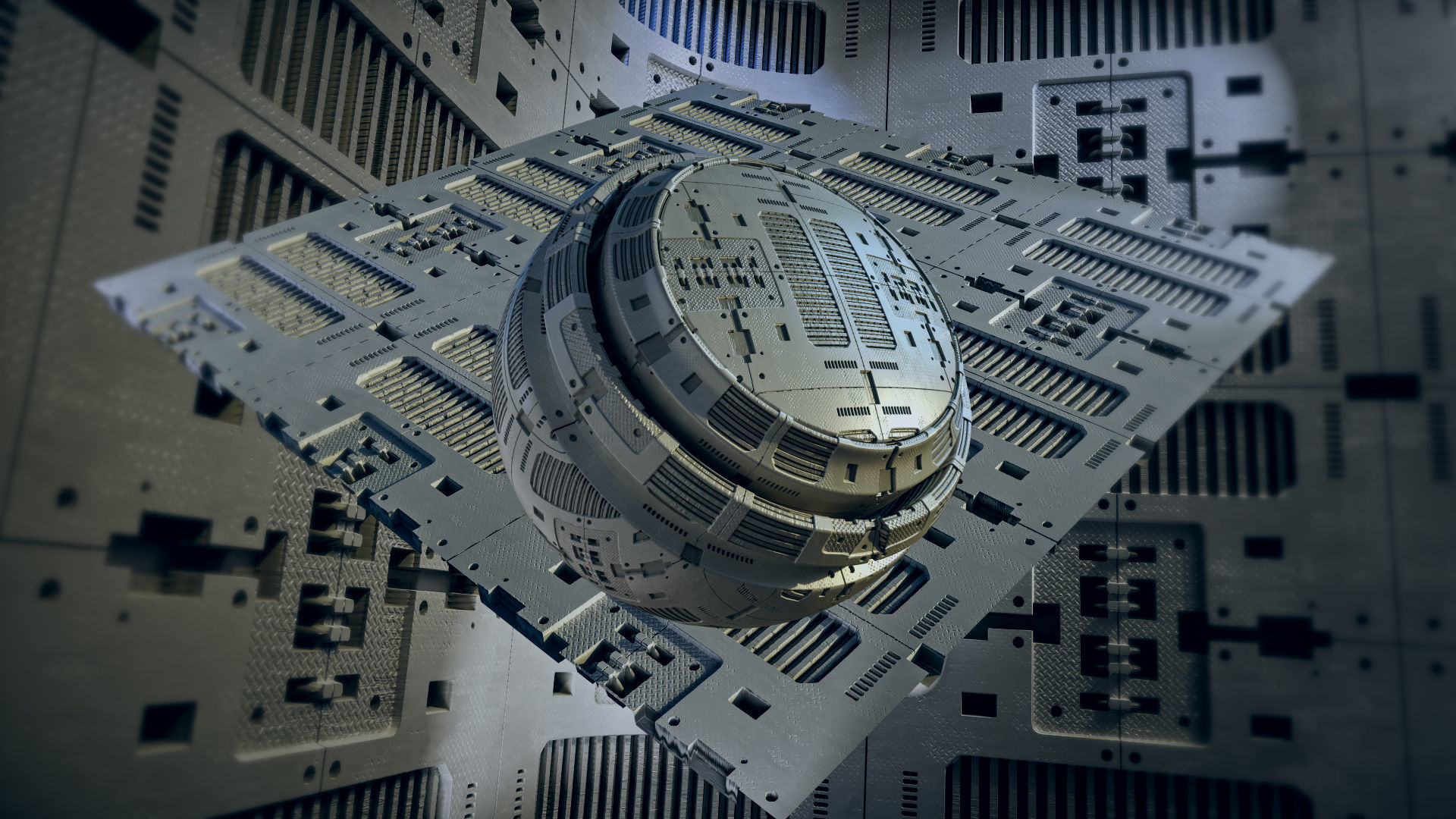 17 Sci-Fi PBR materials 3D model_10