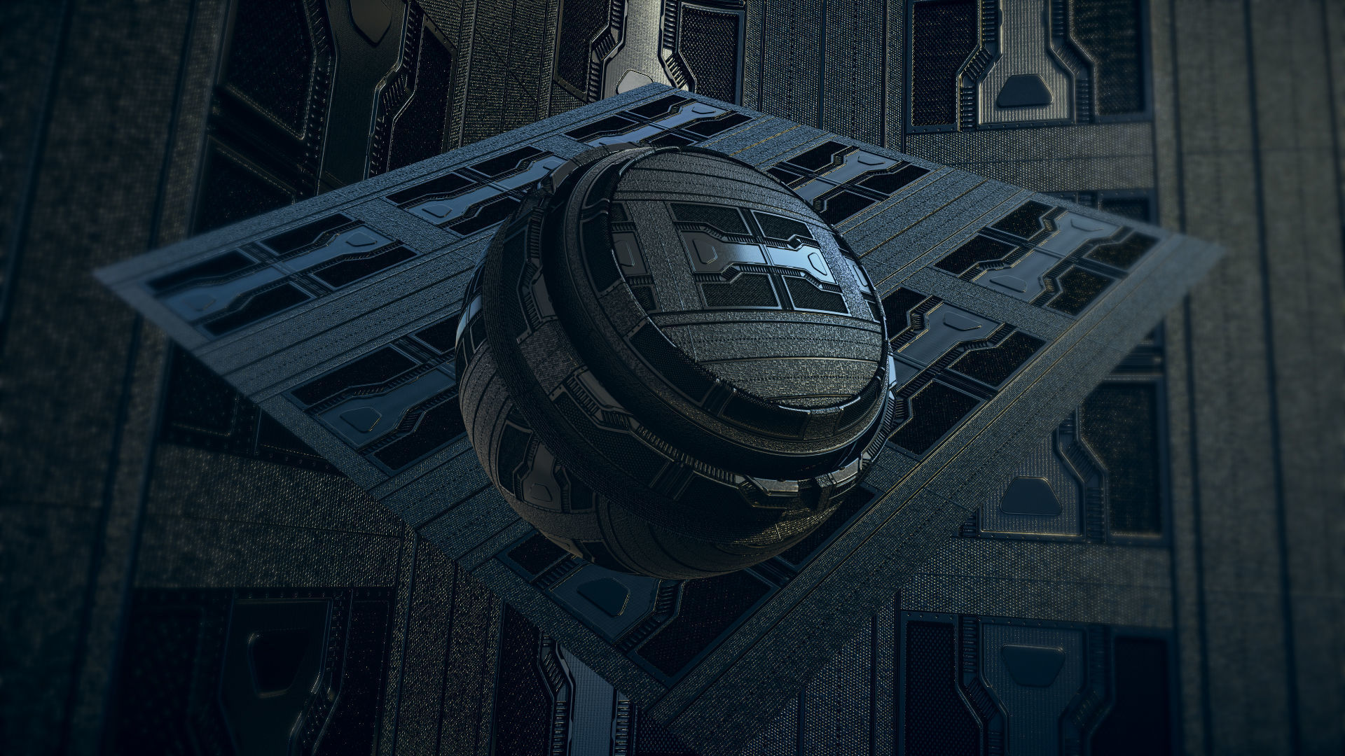 17 Sci-Fi PBR materials 3D model_17