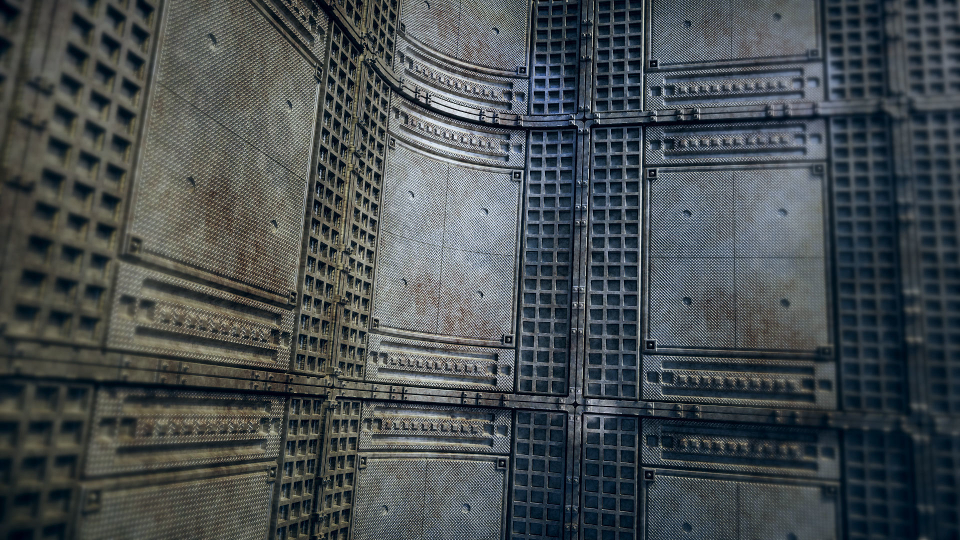 17 Sci-Fi PBR materials 3D model_33