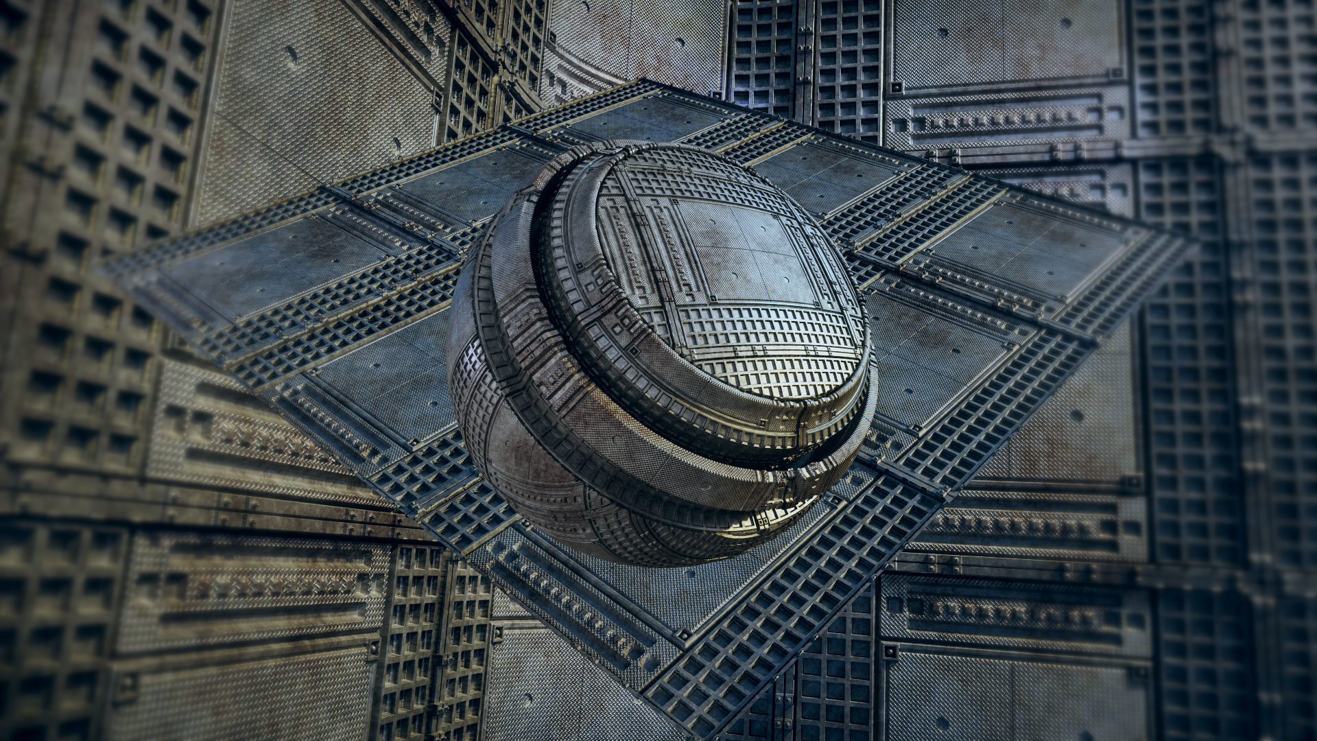 17 Sci-Fi PBR materials 3D model_16