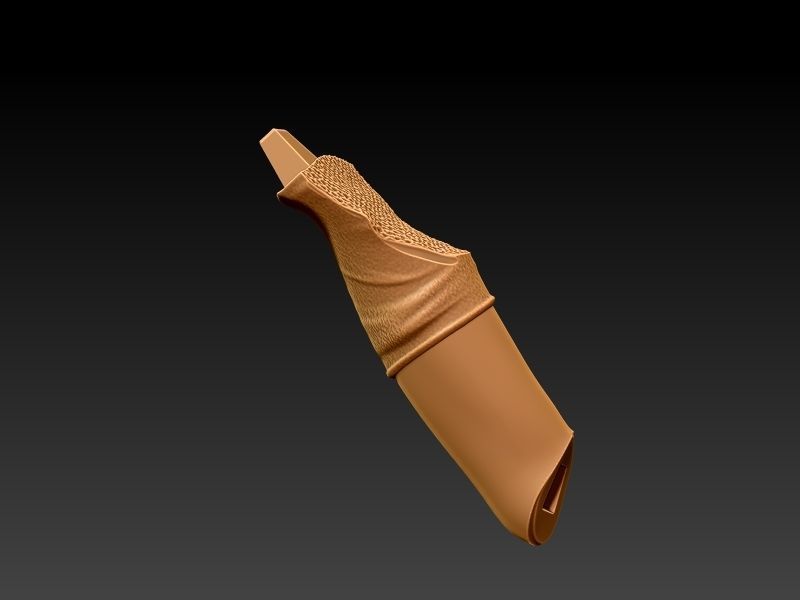 Jakku biker pin-up style 3D print model_15