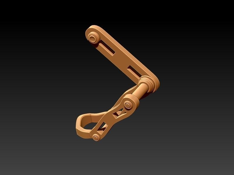 Jakku biker pin-up style 3D print model_51