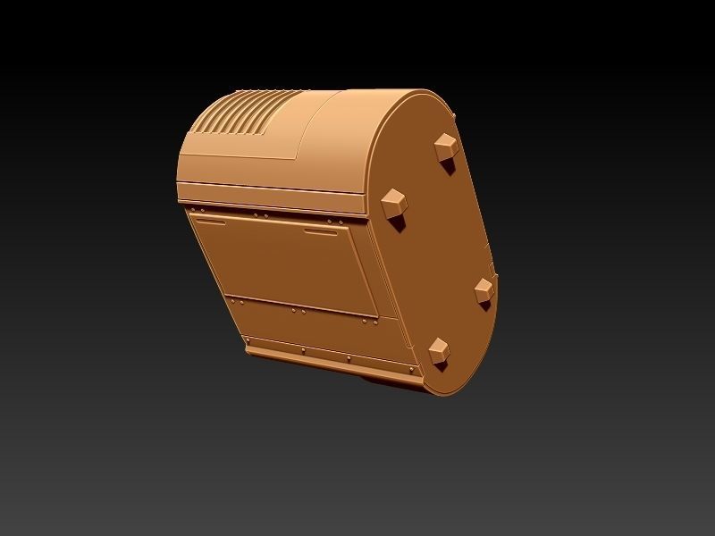 Jakku biker pin-up style 3D print model_44