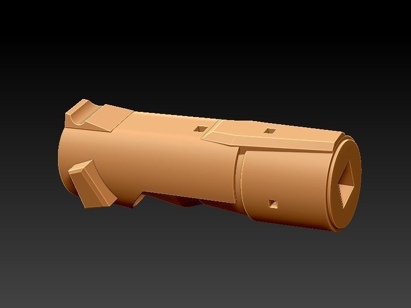 Jakku biker pin-up style 3D print model_59