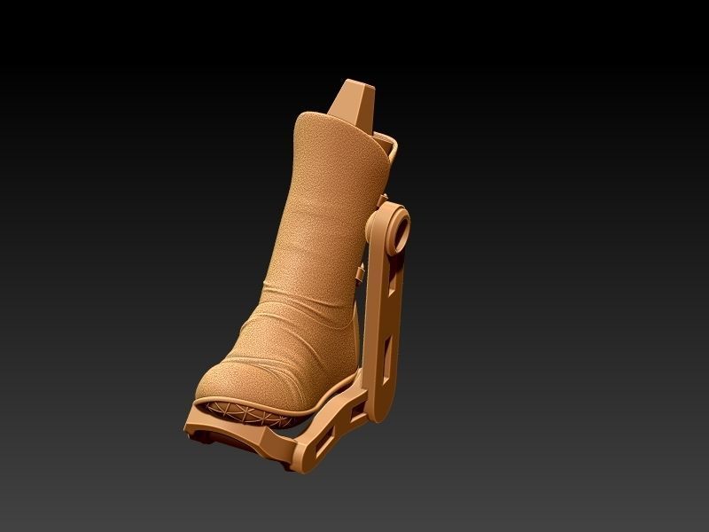 Jakku biker pin-up style 3D print model_28