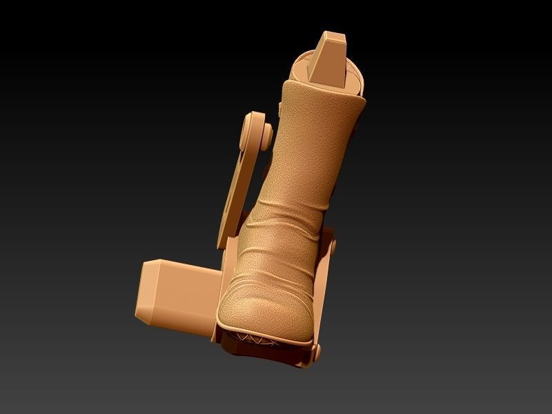 Jakku biker pin-up style 3D print model_18