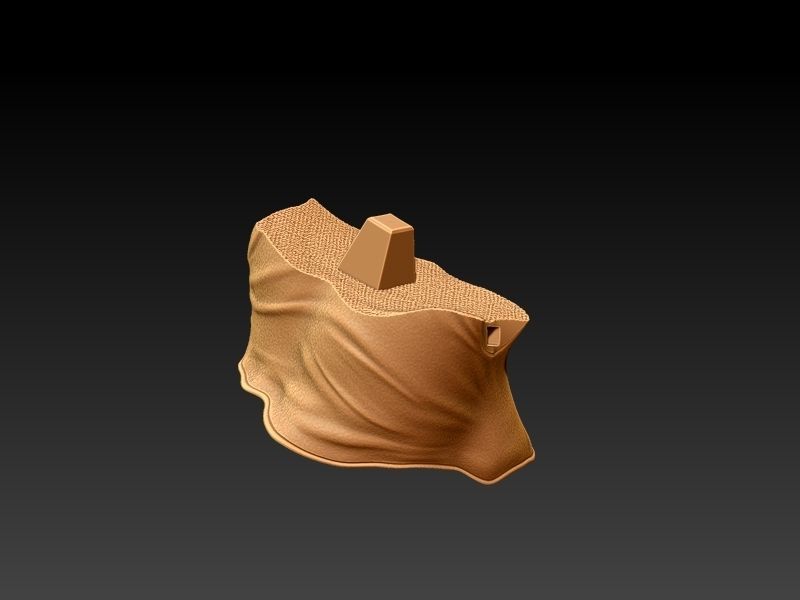 Jakku biker pin-up style 3D print model_24