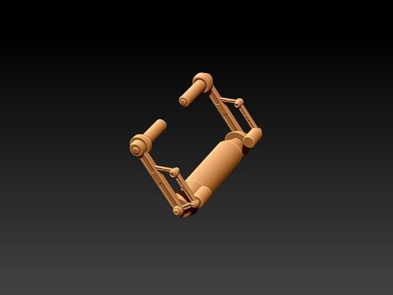 Jakku biker pin-up style 3D print model_58