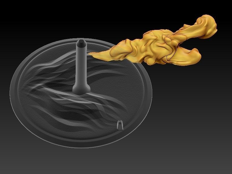 Jakku biker pin-up style 3D print model_35