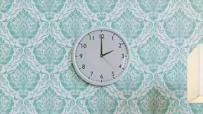 Wall Clock 3D Model 3D model