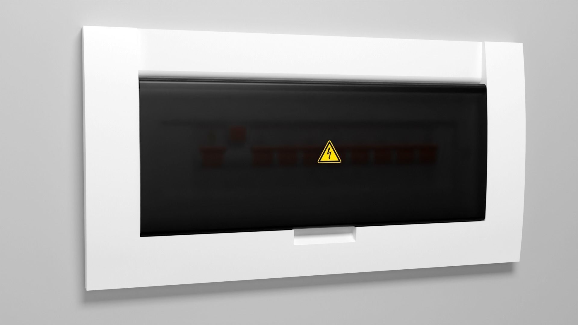Electrical Fuse box 3D model_2