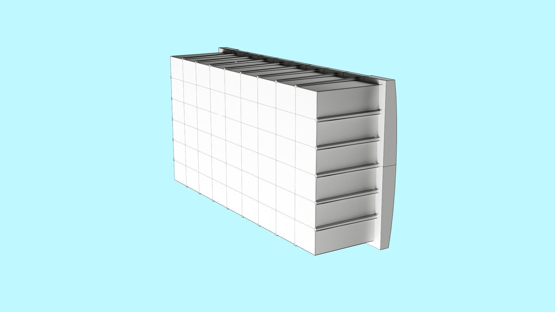 Electrical Fuse box 3D model_12