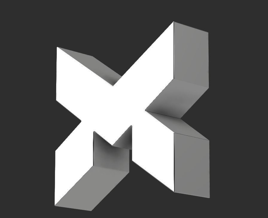 Quantum Break - Monarch Solutions paperweight 3D print model_1