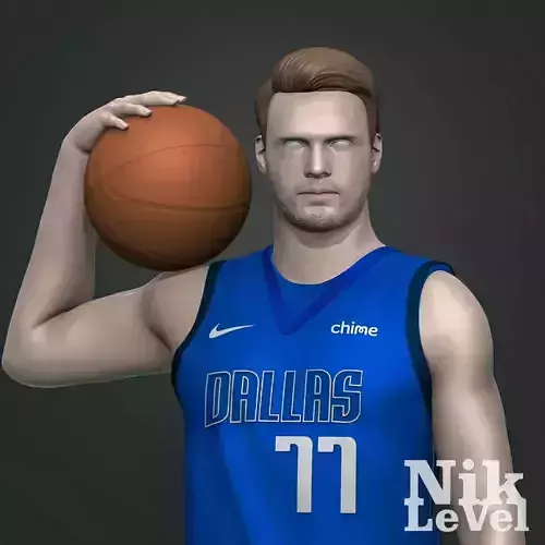 Luka Doncic 3D Printable 3D print model