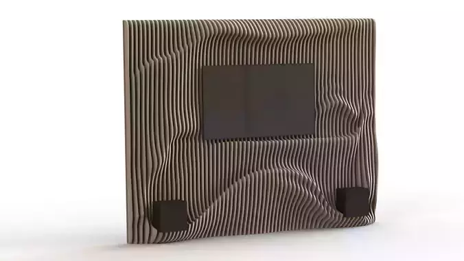 Parametric Wall for TV