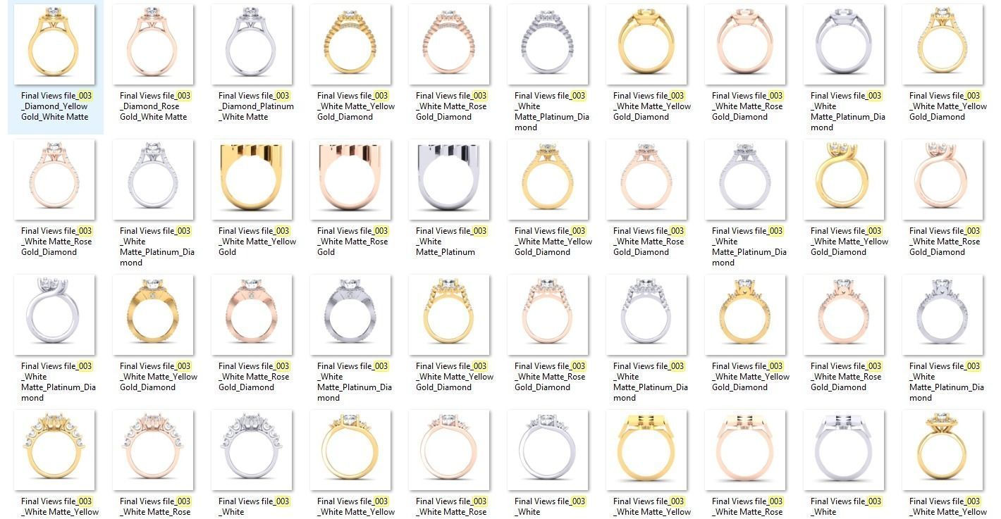 jewelicious-003 20mstl model jewelry 3d digital stl pack 3D print model_6