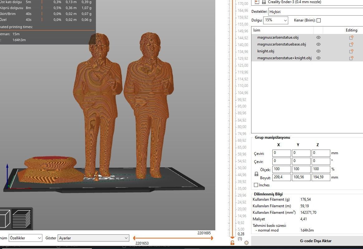 Magnus Carlsen  3D print model_18