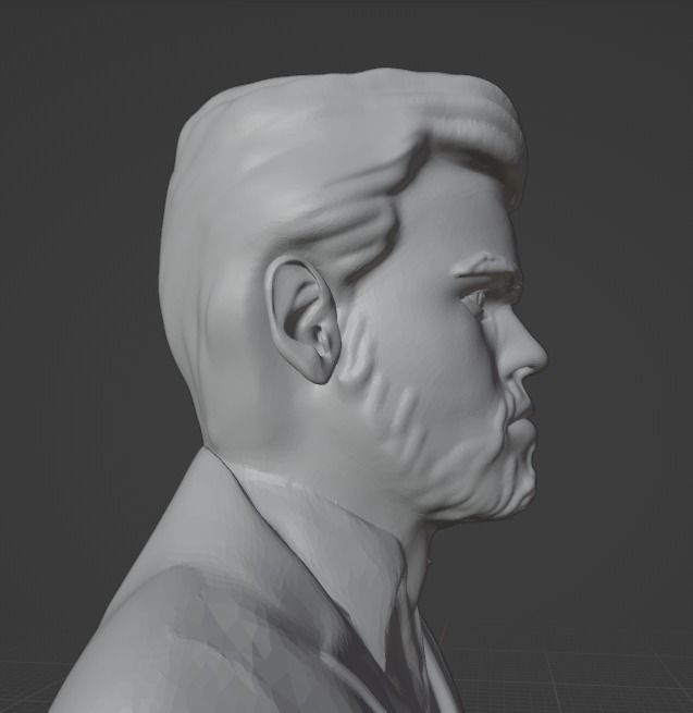 Magnus Carlsen  3D print model_5