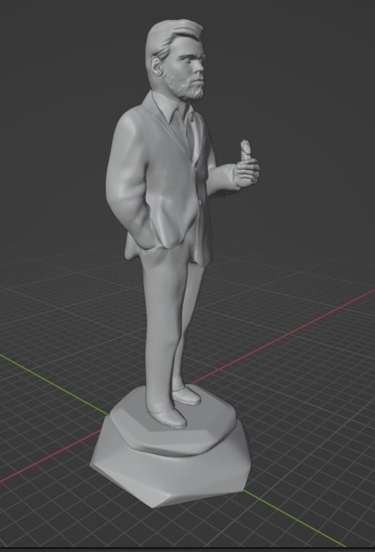 Magnus Carlsen  3D print model_19