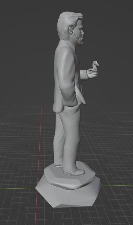 Magnus Carlsen  3D print model_20