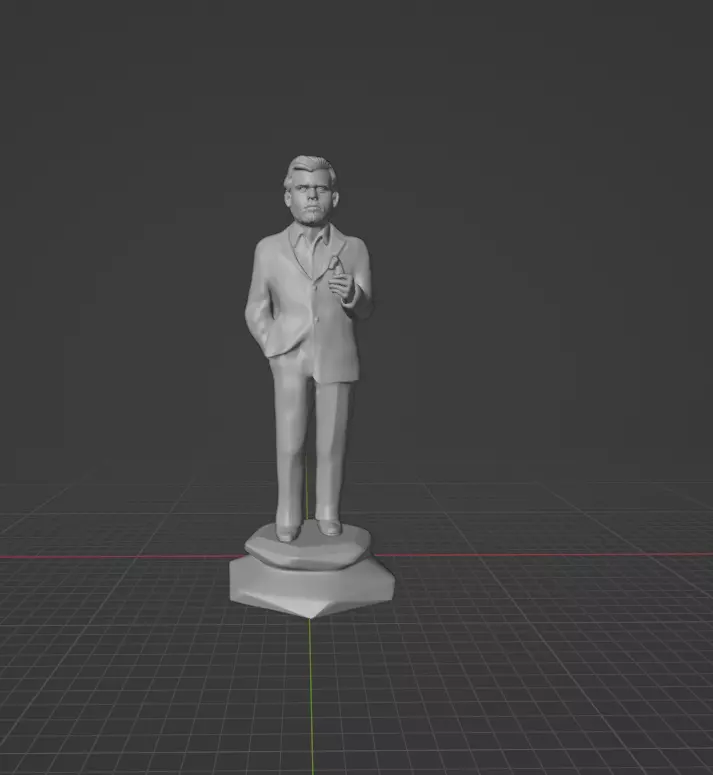 Magnus Carlsen  3D print model_0