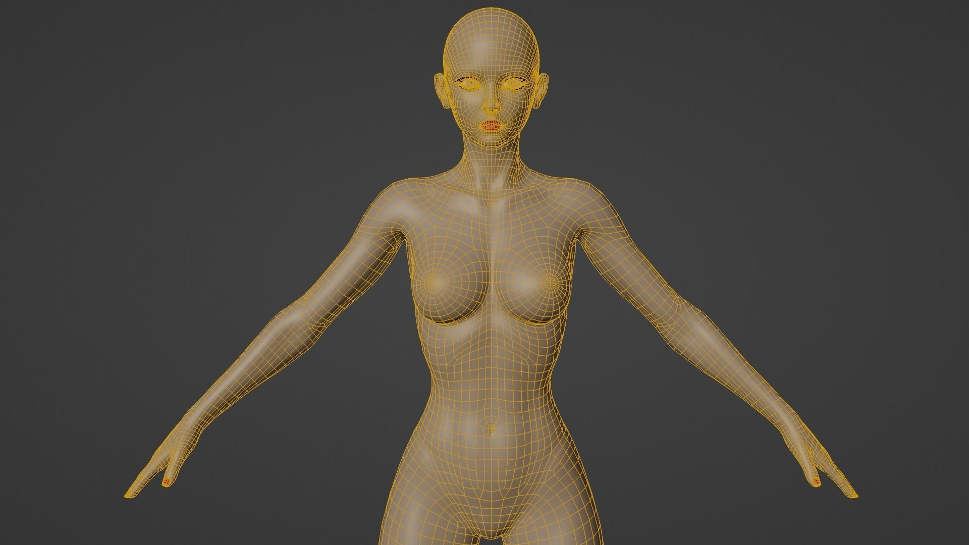 Blonde Chick - Tactical Undercover Agent Soldier Suit -Rigged - Low-poly 3D model_52