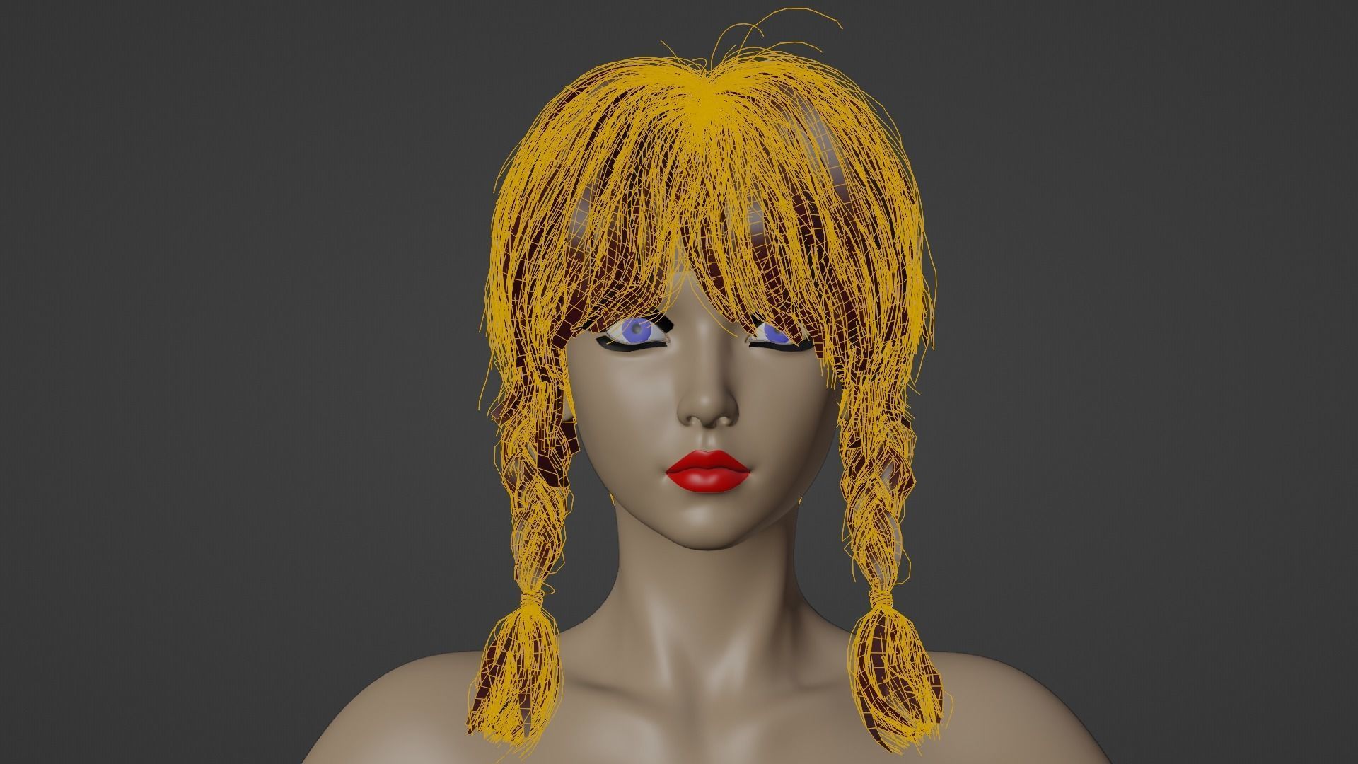 Blonde Chick - Tactical Undercover Agent Soldier Suit -Rigged - Low-poly 3D model_47